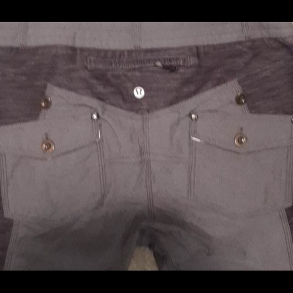 Lululemon two toned pant (blue) - Picture 3 of 5